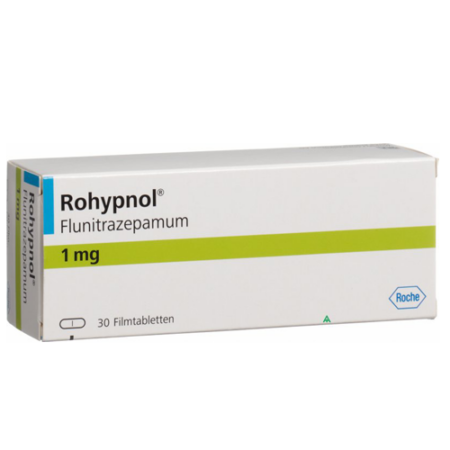 Rohypnol Flunitrazepam 1 mg Roche