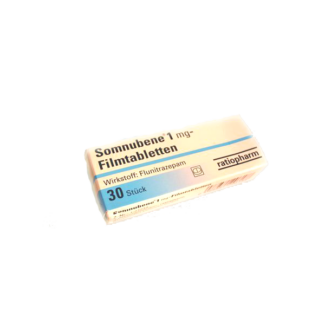 Somnubene (Flunittrazepam, Benzodiazepine)