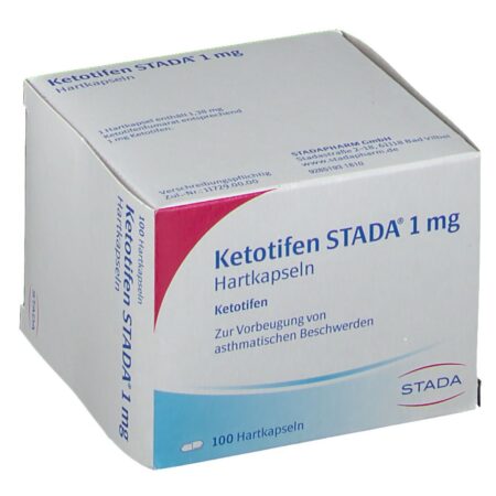 Ketotifen Stada 1 mg 100 Hartkapseln