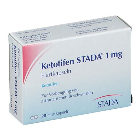 Ketotifen Stada 1 mg 20 Hartkapseln
